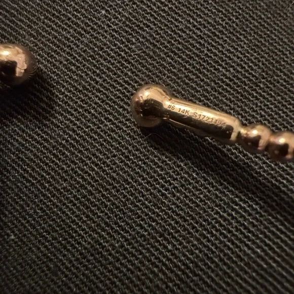 Gabriel & Co. 14K Rose Gold Beaded Bujukan Bracelet - Picture 6 of 8